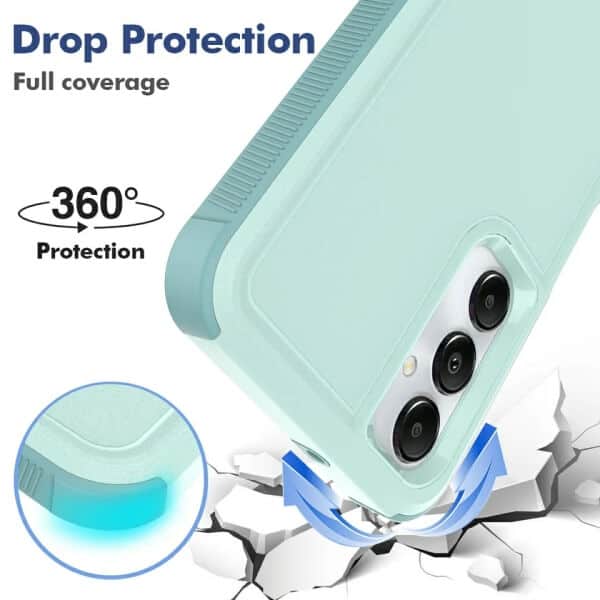 For Samsung Galaxy A05S A15 A25 A35 A55 5G 3in1 Case Drop Resistant Defender Tradies Heavy Duty Rugged Shockproof Cover