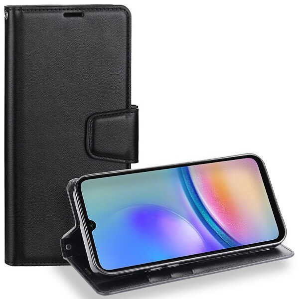 For Samsung Galaxy A05S Hanman Wallet Case Flip Leather Card Slots Magnetic Stand Cover