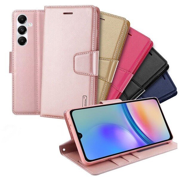 For Samsung Galaxy A05S Hanman Wallet Case Flip Leather Card Slots Magnetic Stand Cover