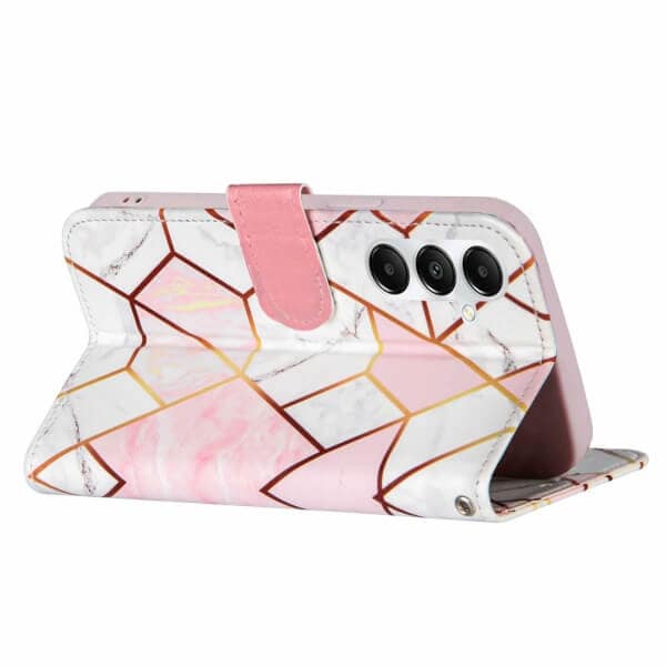For Samsung Galaxy A05SA15A25A35A55 Case SupRShield Marble Painting Pattern Flip Wallet Leather Card Slots Shockproof Cover