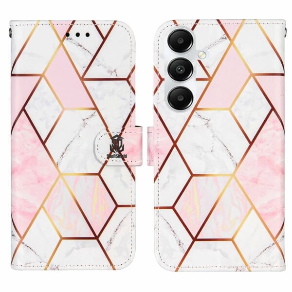 For Samsung Galaxy A05SA15A25A35A55 Case SupRShield Marble Painting Pattern Flip Wallet Leather Card Slots Shockproof Cover