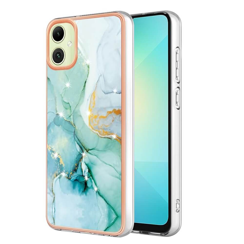 For Samsung Galaxy A06 4G/5G Case Hard back Marble Pattern Slim Design Enhanced Camera and Screen Protection Girls and Women Cover