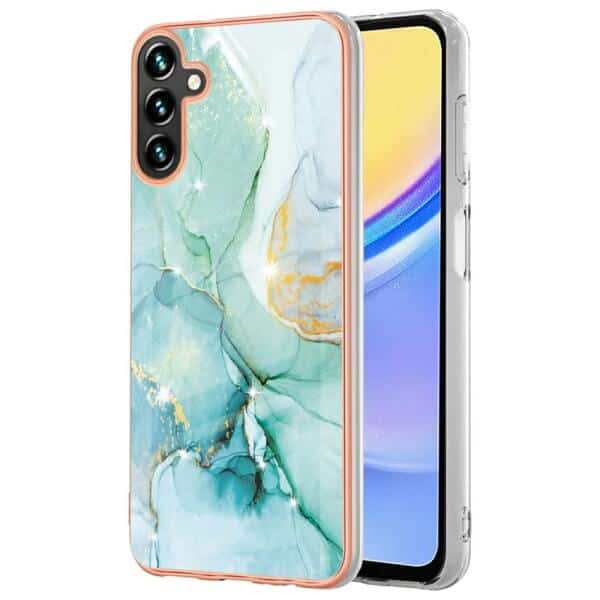 For Samsung Galaxy A15 5G Case Hard back Marble Pattern Slim Design Enhanced Camera and Screen Protection Girls and Women Cover