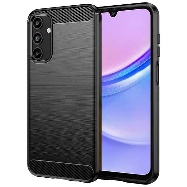 For Samsung Galaxy A15 5G SupRShield Case Shockproof Heavy Duty Rugged Anti Knock Back Cover (Black)