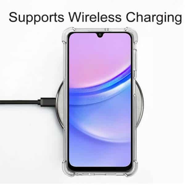 For Samsung Galaxy A15 5G SupRShield Clear Case Shockproof Heavy Duty Gel Air Cushion Cover