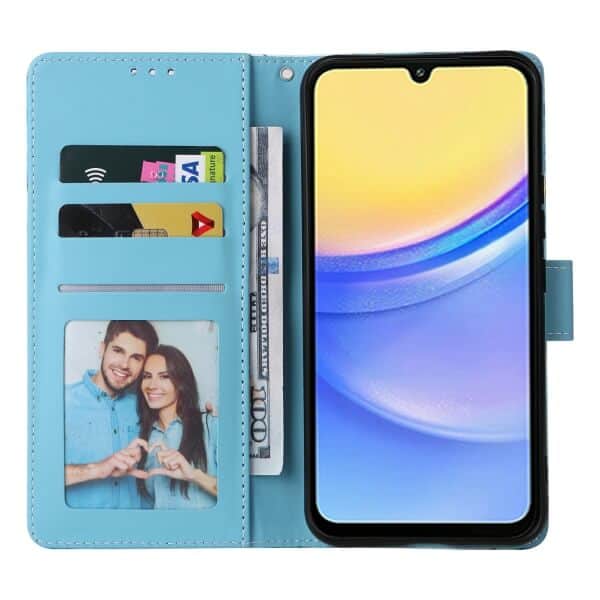 For Samsung Galaxy A15 5G/4G Case Fashion Marble Painting Pattern Flip Wallet Leather Card Slots Stand Cover