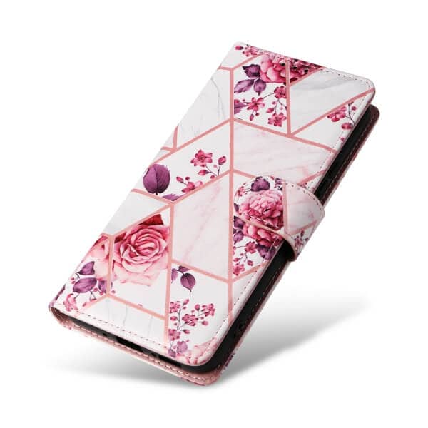For Samsung Galaxy A15 5G4G Case Fashion Marble Painting Pattern Flip Wallet Leather Card Slots Stand Cover