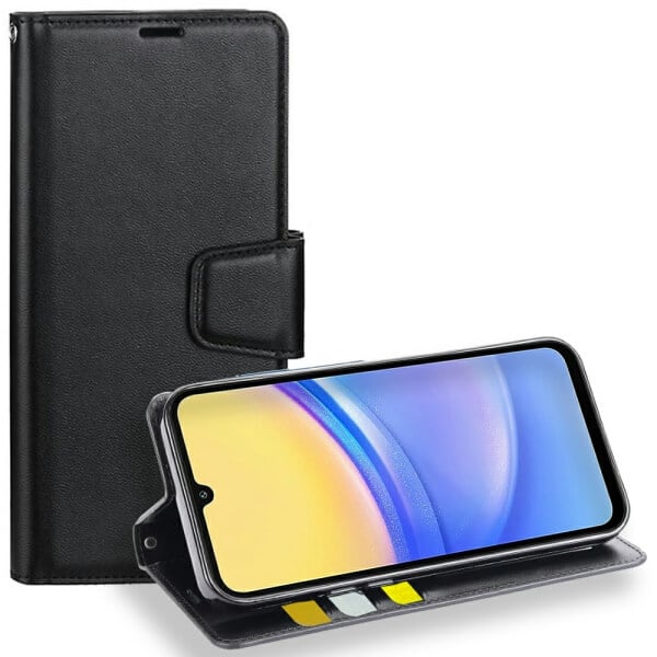 For Samsung Galaxy A15 5G4G Hanman Wallet Case Flip Leather Card Slots Magnetic Stand Cover