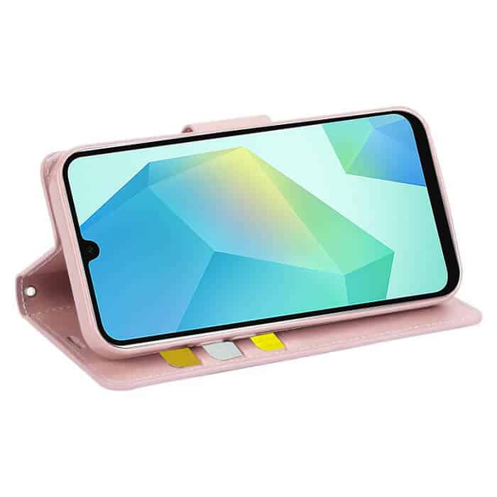 For Samsung Galaxy A16 5G Hanman Wallet Case Flip Leather Card Slots Magnetic Stand Cover