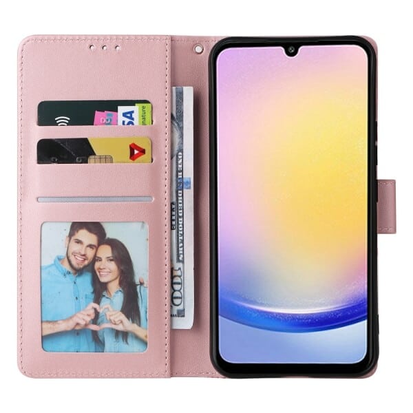 For Samsung Galaxy A25 5G Case Fashion Marble Painting Pattern Flip Wallet Leather Card Slots Stand Cover