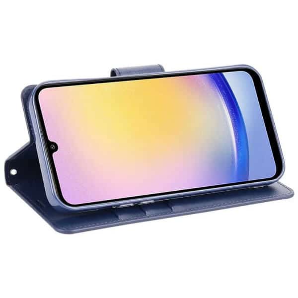 For Samsung Galaxy A25 5G Hanman Wallet Case Flip Leather Card Slots Magnetic Stand Cover