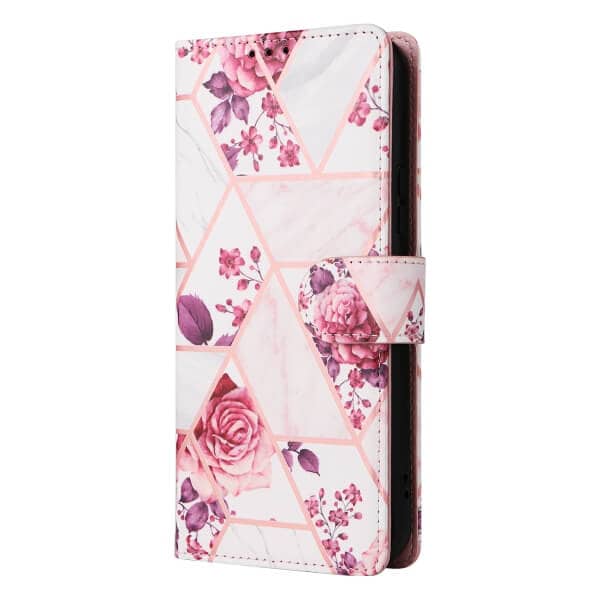 For Samsung Galaxy A35 5G Case Fashion Marble Painting Pattern Flip Wallet Leather Card Slots Stand Cover