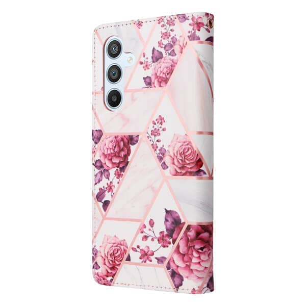 For Samsung Galaxy A35 5G Case Fashion Marble Painting Pattern Flip Wallet Leather Card Slots Stand Cover