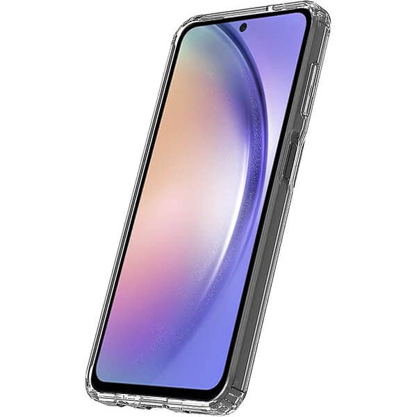 For Samsung Galaxy A54 5G Clear Case Slim With 4 Corners [Shock Absorption] Hard Back Soft Bumper Cover