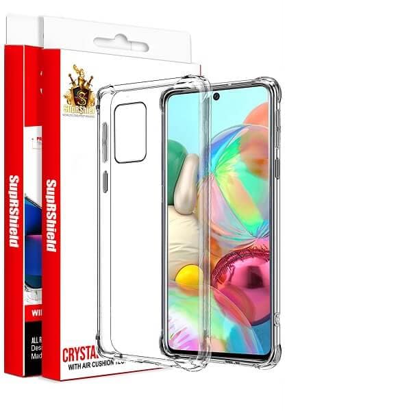 For Samsung Galaxy A71 SupRShield Clear Case Shockproof Tough Gel Clear Transparent Air Cushion Cover