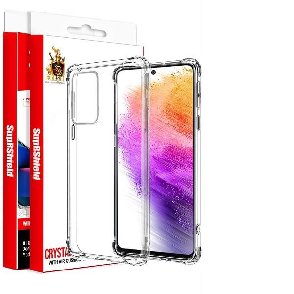 For Samsung Galaxy A73 5G SupRShield Clear Case Shockproof Heavy Duty Gel Air Cushion Cover
