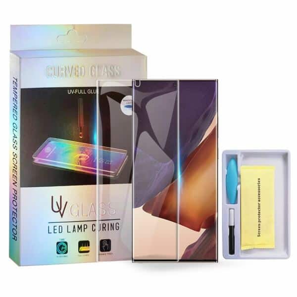 For Samsung Galaxy Note 20 Ultra UV Liquid Gel Tempered Glass Screen Protector Film Guard (Clear)