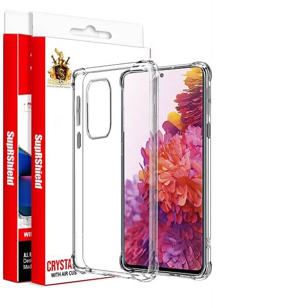 For Samsung Galaxy S20 FE SupRShield Clear Case Shockproof Tough Gel Clear Transparent Air Cushion Cover