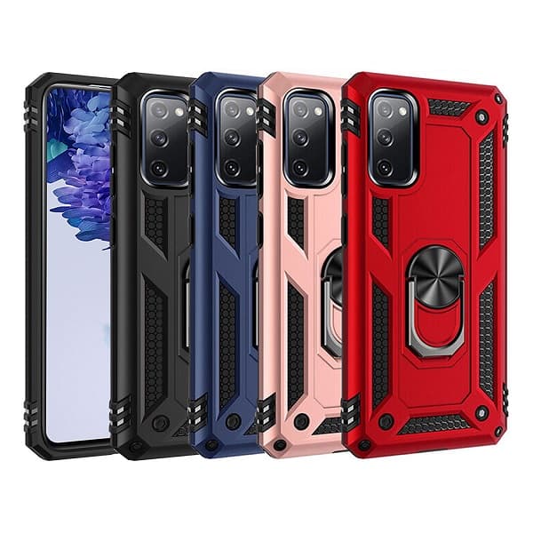 For Samsung Galaxy S20 S20 FE S20+ S20 Plus S20 Ultra Anti Scratch Magnetic Car Mount Ring Case Cover