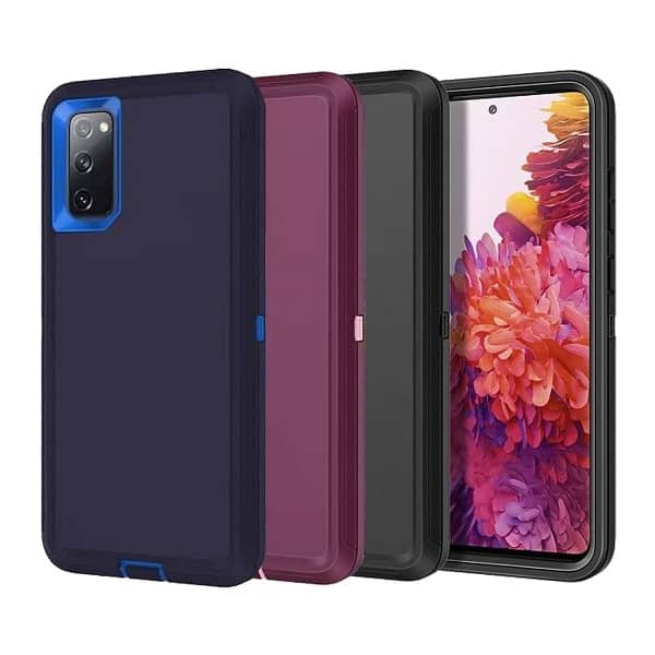For Samsung Galaxy S20 S20 FE S20+ S20 Plus S20 Ultra Case Drop Resistant Defender Tradies Heavy Duty Rugged Shockproof Tough Cover