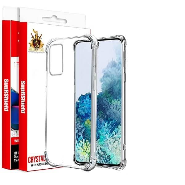 For Samsung Galaxy S20 | S20 FE | S20+ /S20 Plus | S20 Ultra SupRShield Clear Case Shockproof Tough Gel Clear Transparent Air Cushion Cover