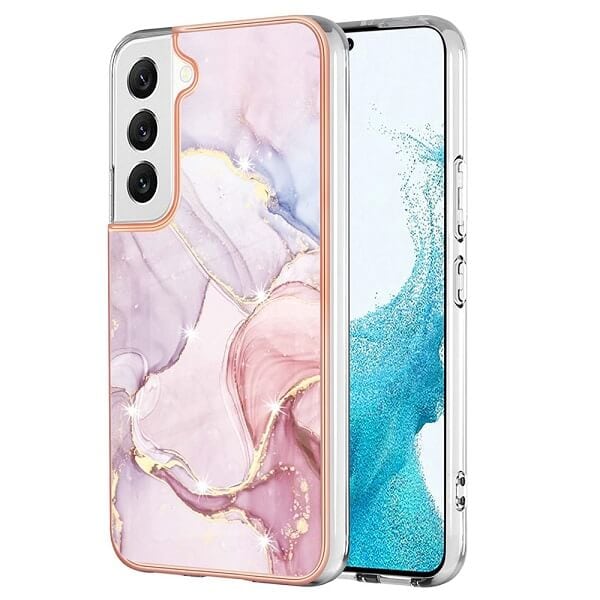 For Samsung Galaxy S22 | S22+ /S22 Plus | S22 Ultra Case Hard back Marble Pattern Slim Design Enhanced Camera and Screen Protection Girls and Women Cover