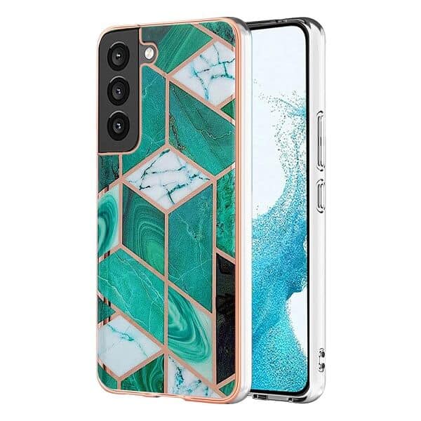 For Samsung Galaxy S22 | S22+ /S22 Plus | S22 Ultra Case Hard back Marble Pattern Slim Design Enhanced Camera and Screen Protection Girls and Women Cover
