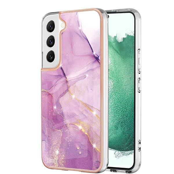 For Samsung Galaxy S22 | S22+ /S22 Plus | S22 Ultra Case Hard back Marble Pattern Slim Design Enhanced Camera and Screen Protection Girls and Women Cover