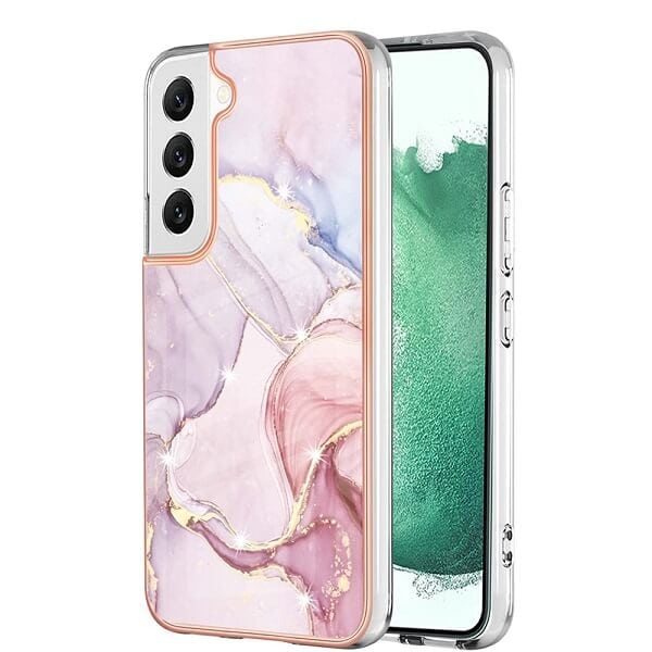 For Samsung Galaxy S22 | S22+ /S22 Plus | S22 Ultra Case Hard back Marble Pattern Slim Design Enhanced Camera and Screen Protection Girls and Women Cover