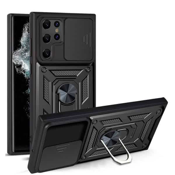 For Samsung Galaxy S22 | S22+ /S22 Plus | S22 Ultra Magnetic Ring Rugged Shockproof Case Heavy Duty Protective Back Cover