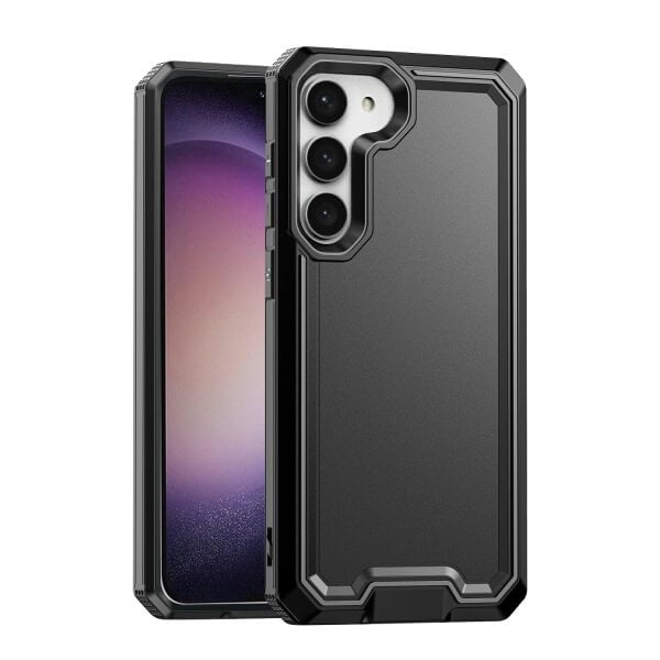 For Samsung Galaxy S23 | S23+ /S23 Plus | S23 Ultra 2in1 Case Drop Resistant Defender Tradies Hybrid Armor Heavy Duty Rugged Shockproof Tough Cover