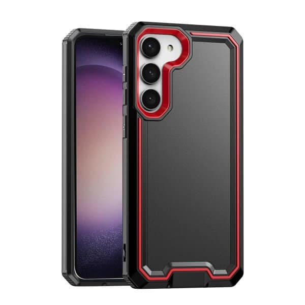 For Samsung Galaxy S23 | S23+ /S23 Plus | S23 Ultra 2in1 Case Drop Resistant Defender Tradies Hybrid Armor Heavy Duty Rugged Shockproof Tough Cover
