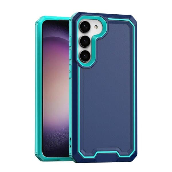For Samsung Galaxy S23 | S23+ /S23 Plus | S23 Ultra 2in1 Case Drop Resistant Defender Tradies Hybrid Armor Heavy Duty Rugged Shockproof Tough Cover