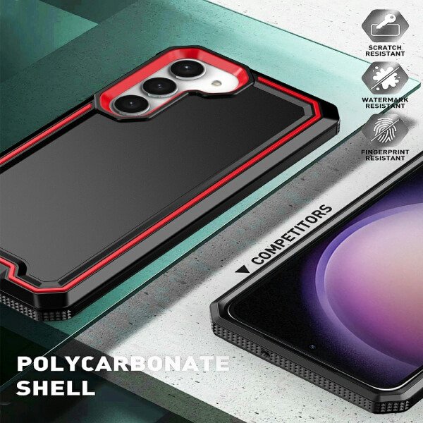 For Samsung Galaxy S23 | S23+ /S23 Plus | S23 Ultra 2in1 Case Drop Resistant Defender Tradies Hybrid Armor Heavy Duty Rugged Shockproof Tough Cover