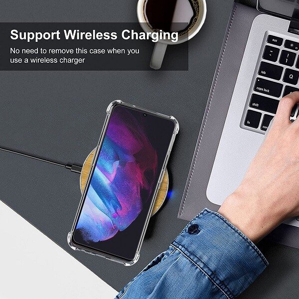 For Samsung Galaxy S23 Clear Case Shockproof Tough Gel Clear Transparent Air Cushion Cover