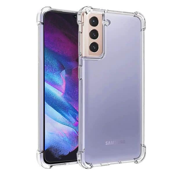 For Samsung Galaxy S23 Clear Case Shockproof Tough Gel Clear Transparent Air Cushion Cover