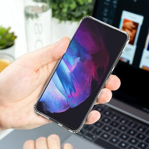 For Samsung Galaxy S23 Clear Case Slim With 4 Corners [Shock Absorption] Hard Back Soft Bumper Cover