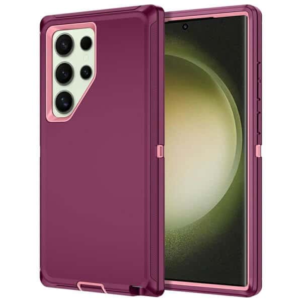 For Samsung Galaxy S23 S23 FE S23+ S23 Plus S23 Ultra Case Drop Resistant Defender Tradies Heavy Duty Rugged Shockproof Tough Cover