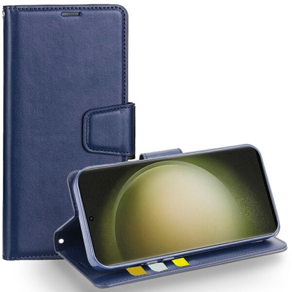 For Samsung Galaxy S23 |S23 FE |S23+ /S23 Plus |S23 Ultra Hanman Wallet Case Flip Leather Card Slots Magnetic Stand Cover