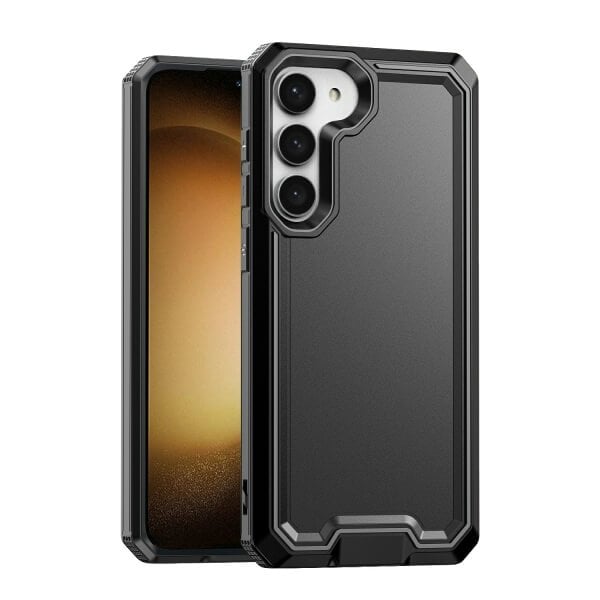 For Samsung Galaxy S23 | S23+ /S23 Plus | S23 Ultra 2in1 Case Drop Resistant Defender Tradies Hybrid Armor Heavy Duty Rugged Shockproof Tough Cover