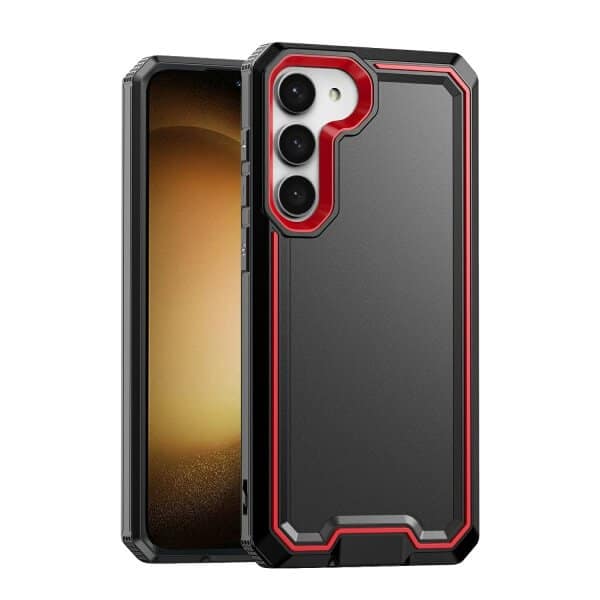 For Samsung Galaxy S23 | S23+ /S23 Plus | S23 Ultra 2in1 Case Drop Resistant Defender Tradies Hybrid Armor Heavy Duty Rugged Shockproof Tough Cover