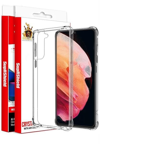 For Samsung Galaxy S23 | S23 FE | S23+ /S23 Plus | S23 Ultra SupRShield Clear Case Shockproof Tough Gel Clear Transparent Air Cushion Cover