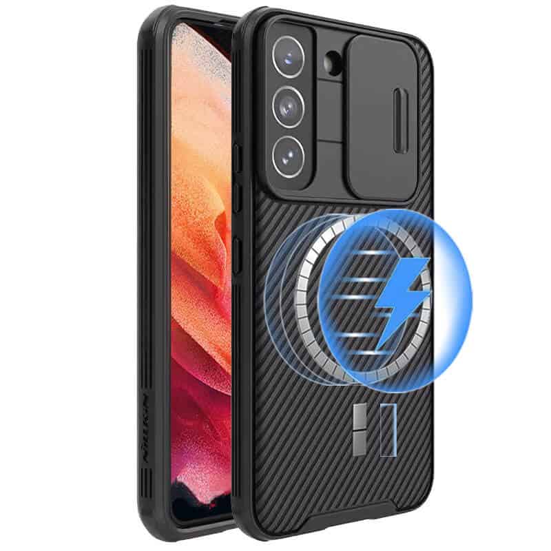 For Samsung Galaxy S23 | S23+ /S23 Plus | S23 Ultra [Support Magsafe Charger] Nillkin CamShield With Camera Protection Slim Magnetic Shockproof Heavy Duty Cover