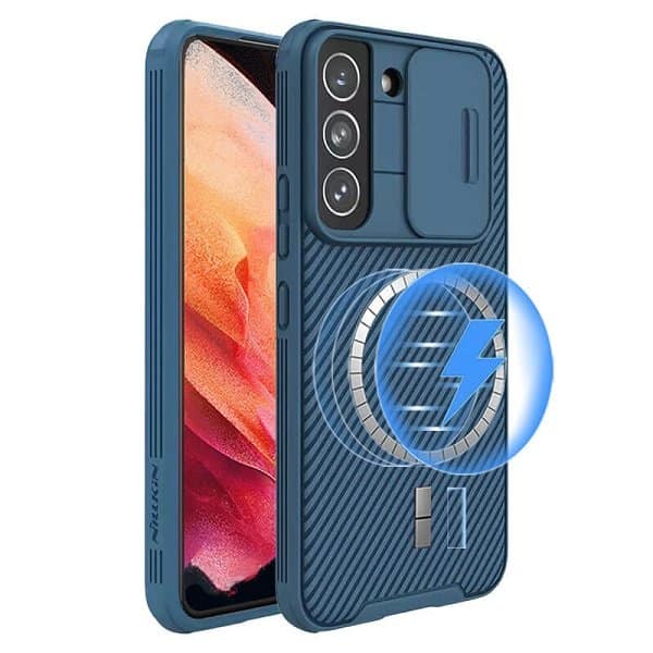 For Samsung Galaxy S23 | S23+ /S23 Plus | S23 Ultra [Support Magsafe Charger] Nillkin CamShield With Camera Protection Slim Magnetic Shockproof Heavy Duty Cover