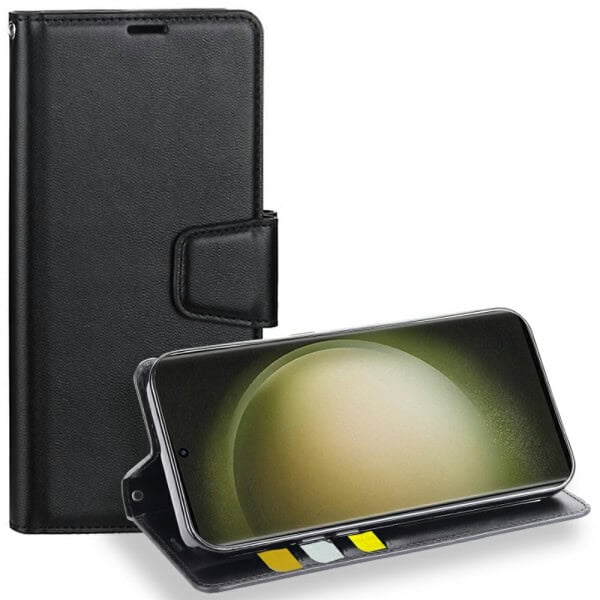 For Samsung Galaxy S23 S23+ S23 Plus S23 Ultra Hanman Wallet Case Flip Leather Card Slots Magnetic Stand Cover