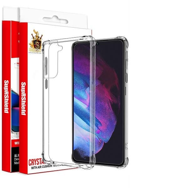 For Samsung Galaxy S23 | S23 FE | S23+ /S23 Plus | S23 Ultra SupRShield Clear Case Shockproof Tough Gel Clear Transparent Air Cushion Cover