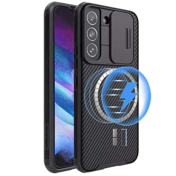 For Samsung Galaxy S23 | S23+ /S23 Plus | S23 Ultra [Support Magsafe Charger] Nillkin CamShield With Camera Protection Slim Magnetic Shockproof Heavy Duty Cover