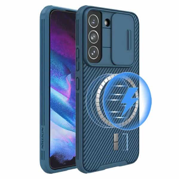 For Samsung Galaxy S23 | S23+ /S23 Plus | S23 Ultra [Support Magsafe Charger] Nillkin CamShield With Camera Protection Slim Magnetic Shockproof Heavy Duty Cover