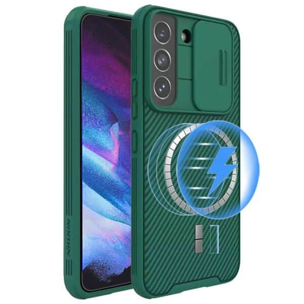 For Samsung Galaxy S23 | S23+ /S23 Plus | S23 Ultra [Support Magsafe Charger] Nillkin CamShield With Camera Protection Slim Magnetic Shockproof Heavy Duty Cover