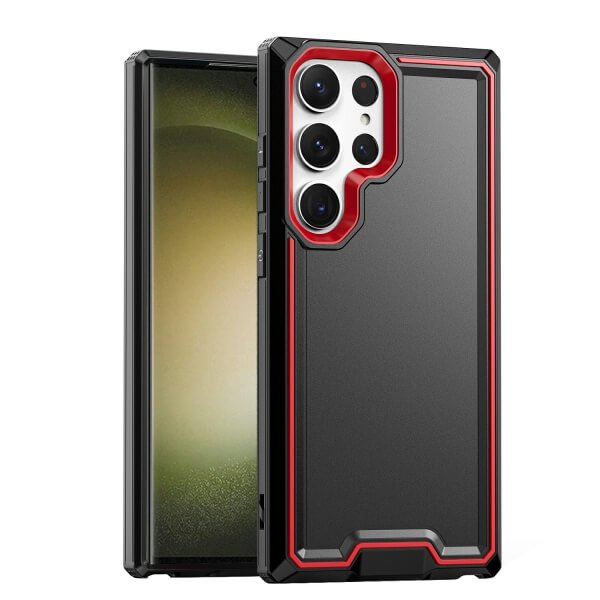 For Samsung Galaxy S23 | S23+ /S23 Plus | S23 Ultra 2in1 Case Drop Resistant Defender Tradies Hybrid Armor Heavy Duty Rugged Shockproof Tough Cover